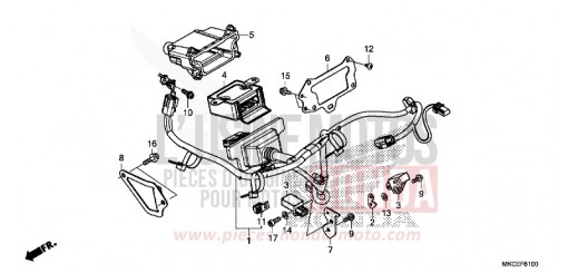 IMPIANTO AIRBAG GL1800DAK di 2019